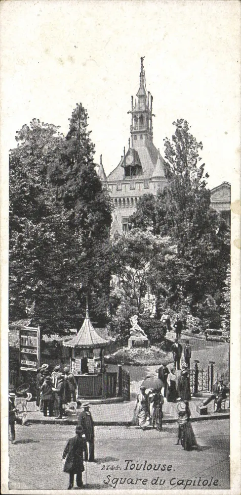 Toulouse — Praça do Capitólio — editor anônimo, n° 2744 - Frente