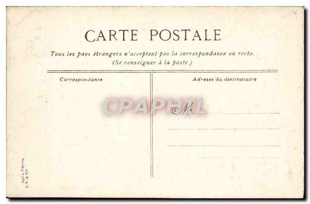 Fontainebleau. Sala do Conselho. Conjunto — L.V. & C. n°17 - Verso
