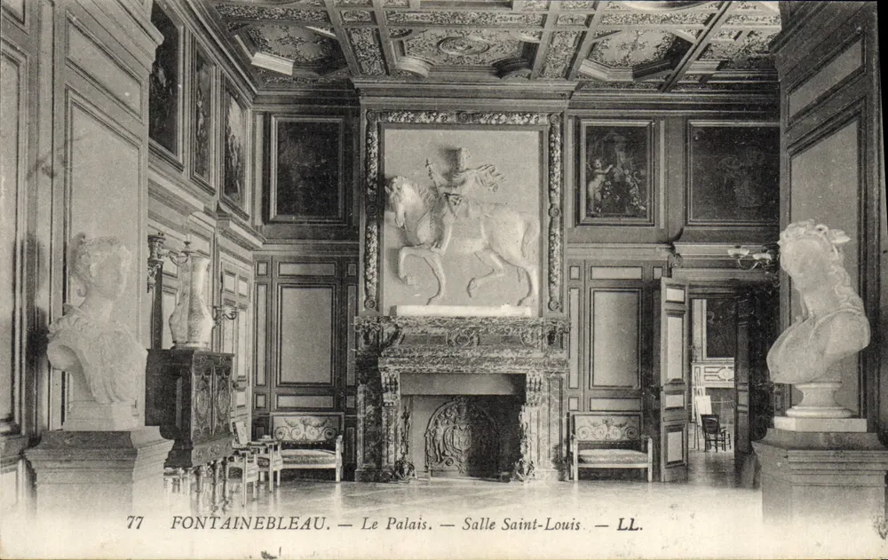 Fontainebleau — Das Schloss — Saal Saint-Louis — LL. — n°77 - Vorderseite