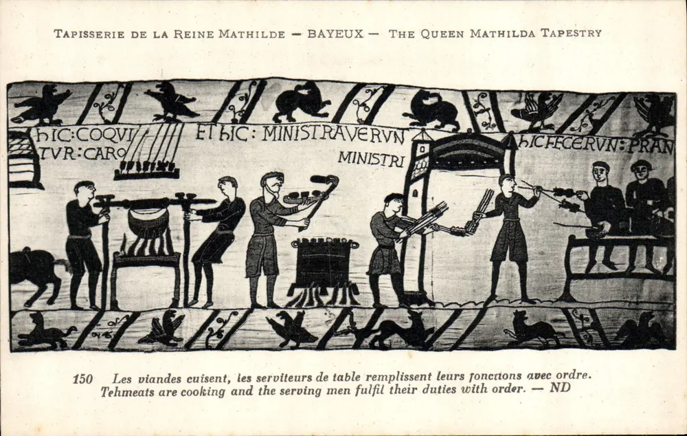Tapisserie de la Reine Mathilde — Bayeux — Die Tapisserie der Königin Mathilda — Verlag: Lévy et Scuddeix Réunis, Paris - Vorderseite