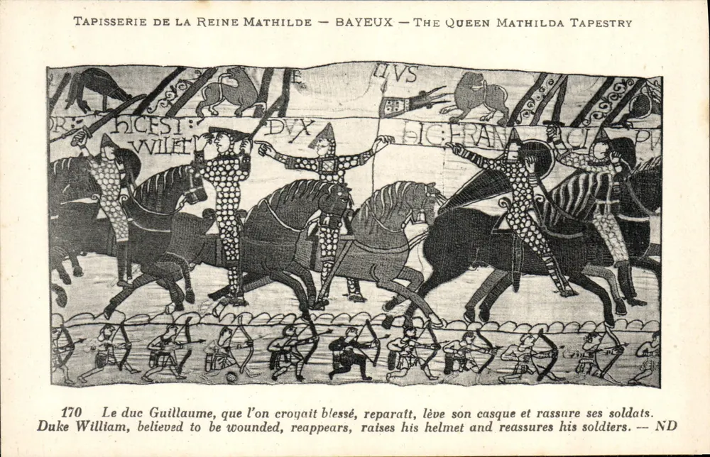 Tapisserie der Königin Mathilde — Bayeux — Die Tapisserie der Königin Mathilda — Szene 170 - Vorderseite