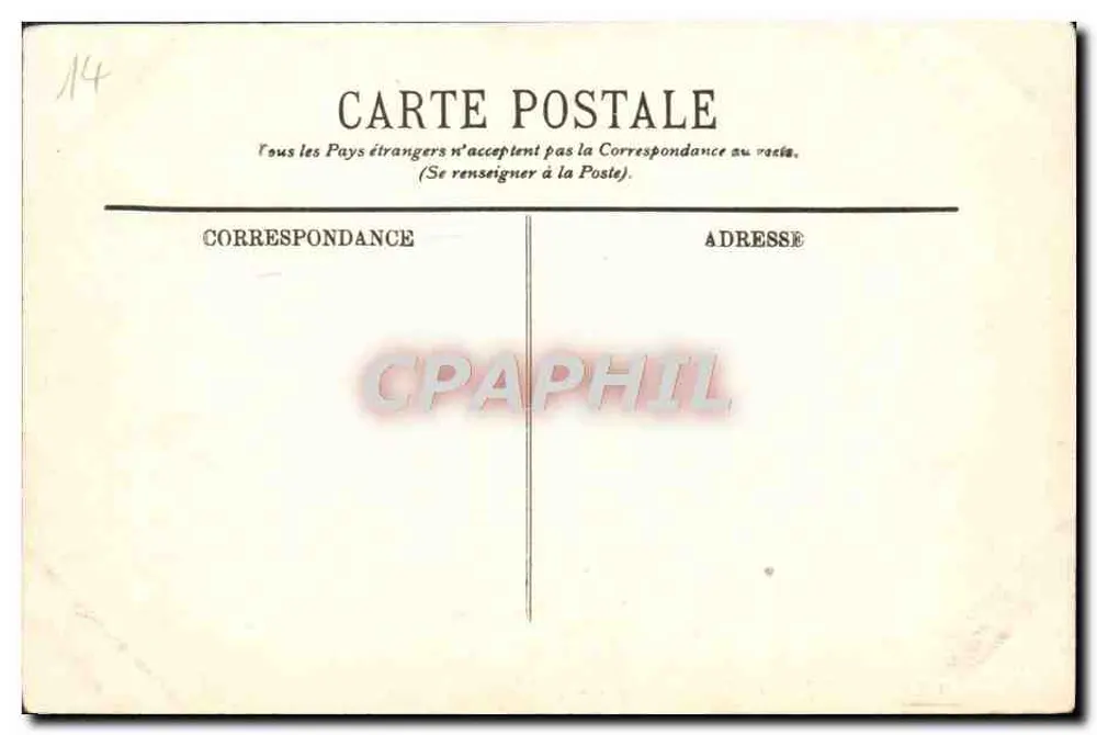 Villerville — A Descida do Casino — LL. n°10 - Verso