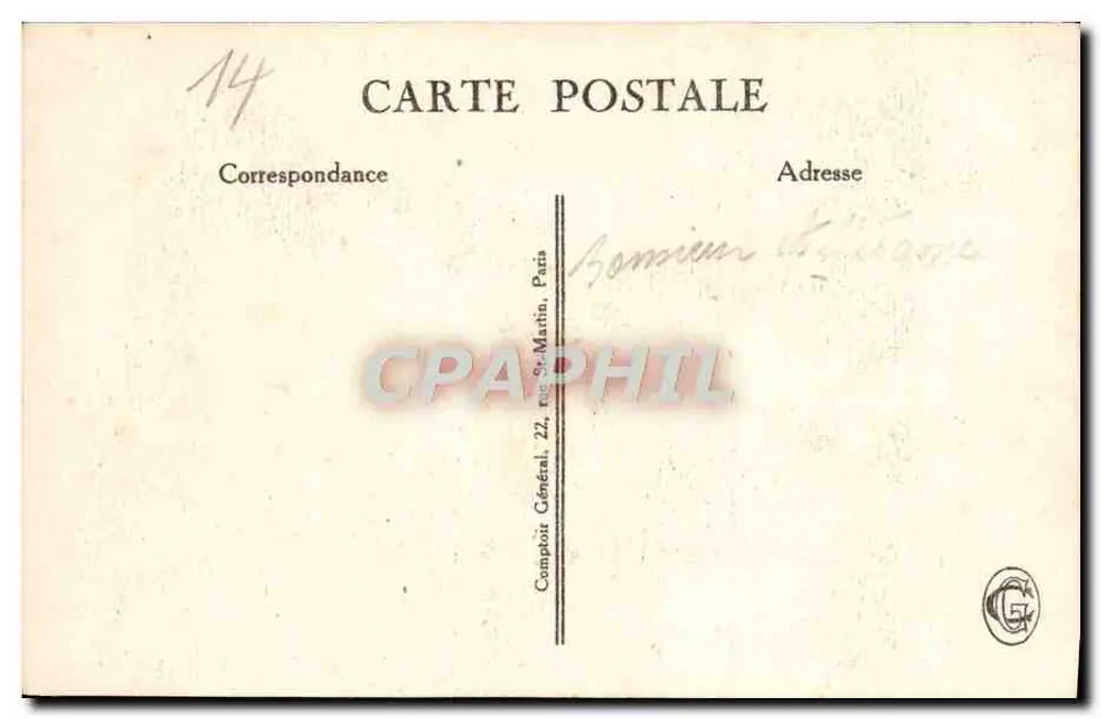 Lisieux — Capela do Carmo — n°72 - Verso