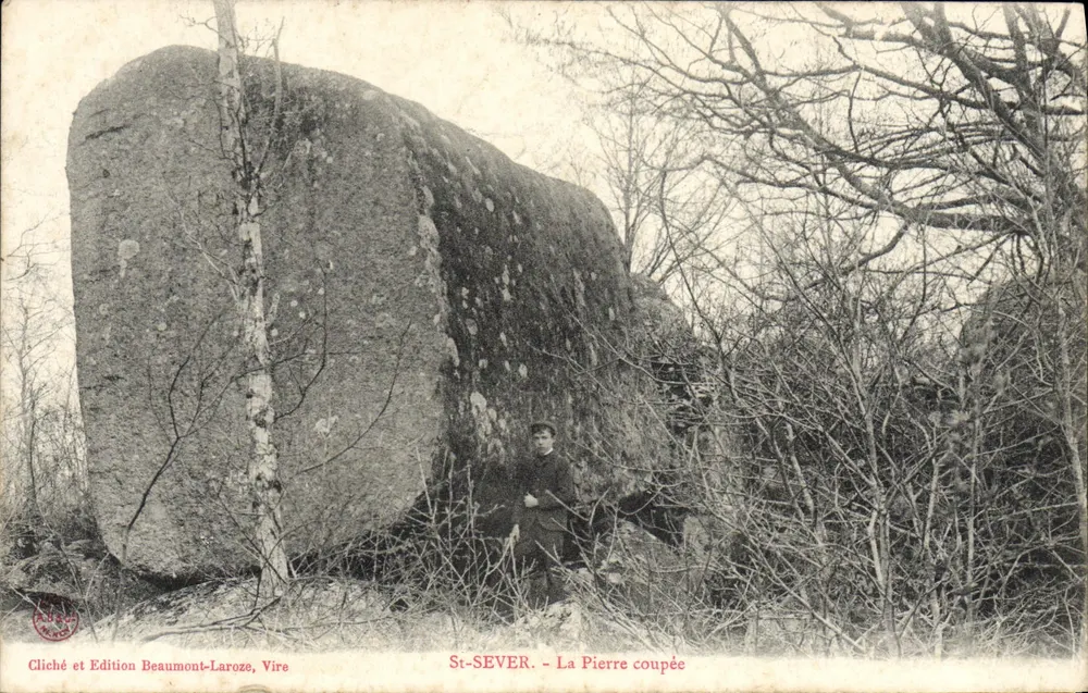 St-SEVER - A Pedra Cortada — Cliché e Edição Beaumont-Laroze, Vire - Frente
