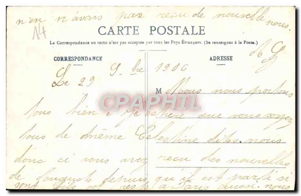 St-SEVER - A Pedra Cortada — Cliché e Edição Beaumont-Laroze, Vire - Verso