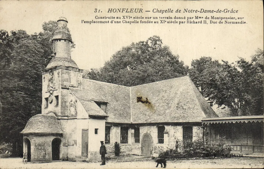 Honfleur — Capela de Nossa Senhora da Graça — editor anônimo, n° 31 - Frente