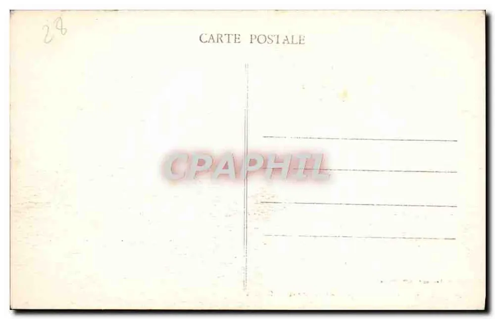 Schloss ANET (E.-et-L.) — Die Kapelle und die Ausgrabungen — G. Foucault, Verlag, Dreux — Nr. 136 - Rückseite