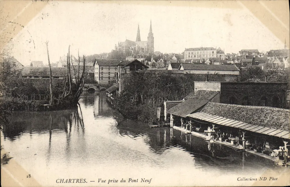 Chartres — Ansicht vom neuen Brücke — Collections ND Phot - Vorderseite