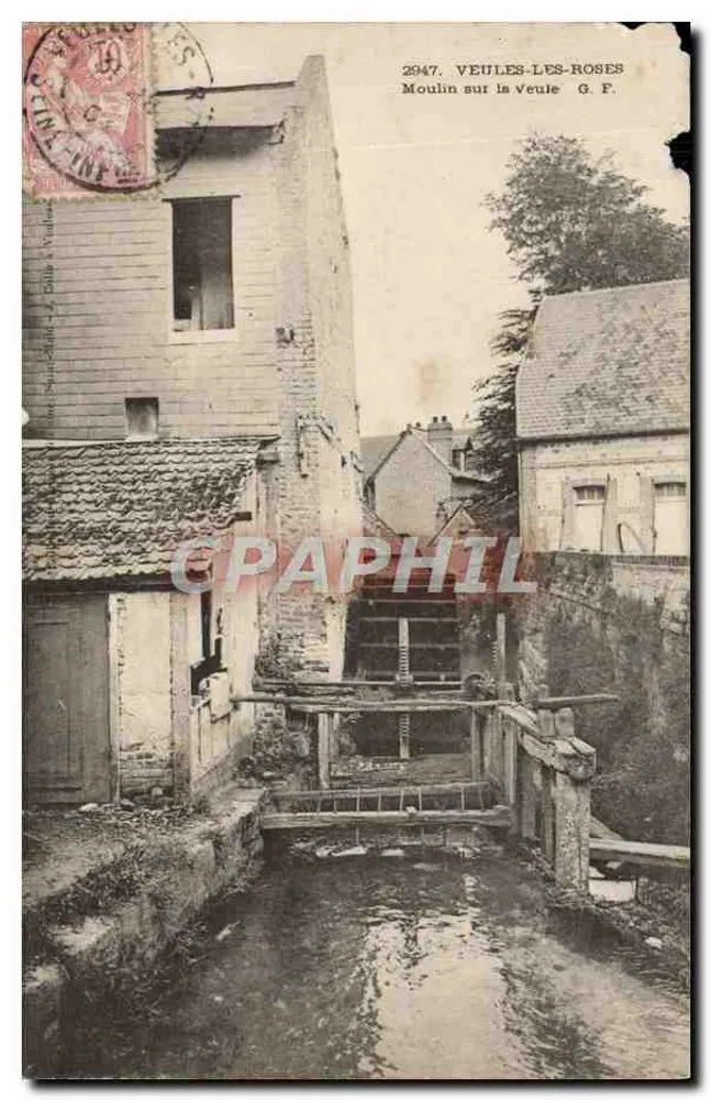 Veules-Les-Roses — Moinho na Veule — G.F. n°2947 - Frente