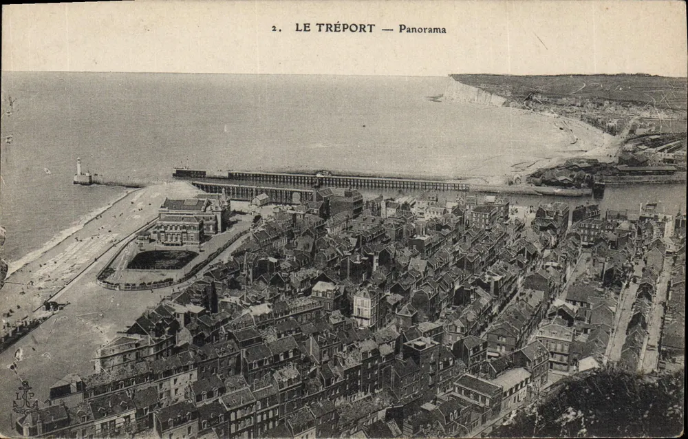 Le Tréport — Panorama — Editor não identificado, n° de série 2 - Frente