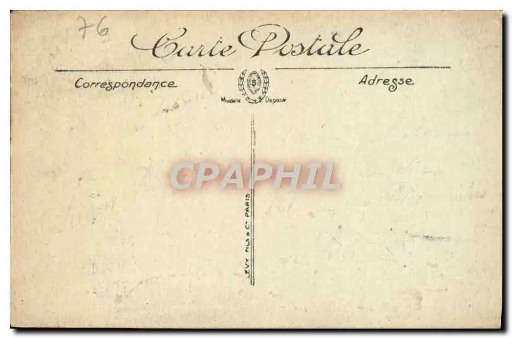 Le Havre — Das Hotel Frascati und der Strand — LL. - Rückseite