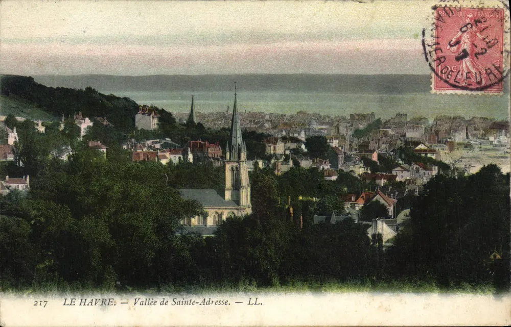 Le Havre — Vale de Sainte-Adresse — LL. — n°217 - Frente