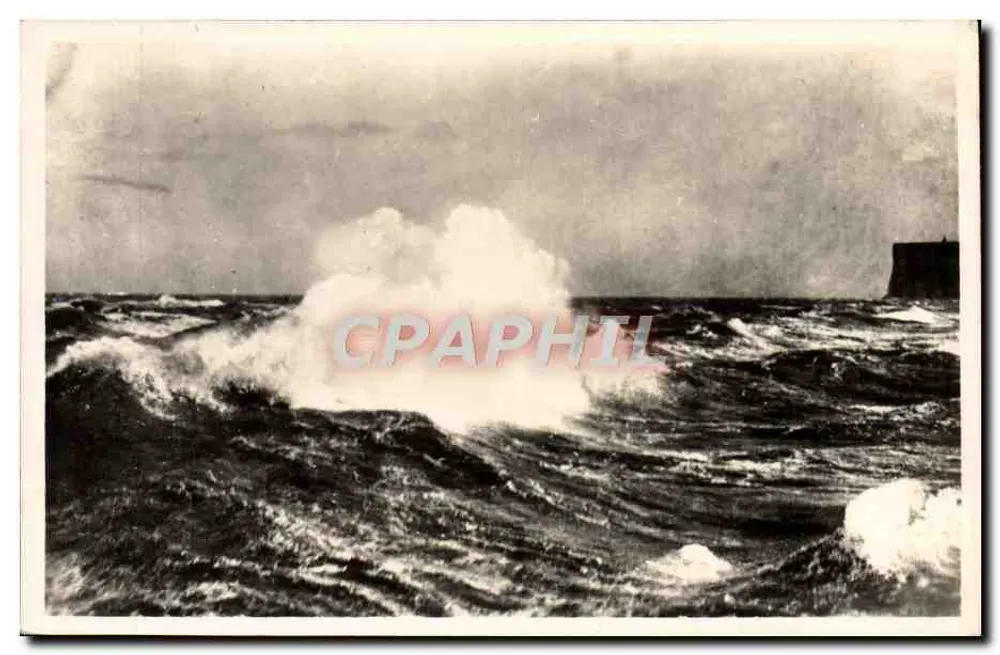 Palavas-les-Flots — Das Meer an einem stürmischen Tag — C.A.P. 17, Rue des Pyrénées, Lourdes - Vorderseite