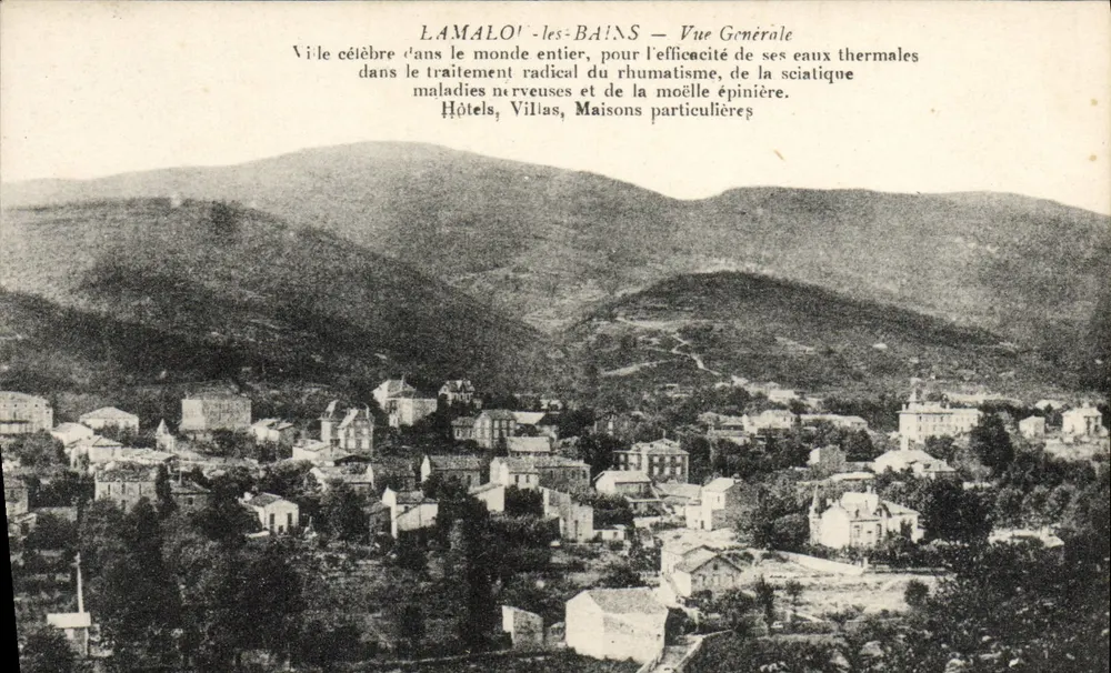 Lamalou-les-Bains — Algemene uitzicht — Onbekende uitgever, serie-nummer niet zichtbaar - Voorkant
