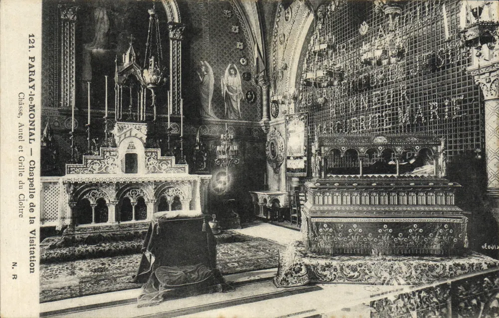 Chasse, Auriel et Grille — Kapelle der Visitation — Paray-le-Monial - Vorderseite