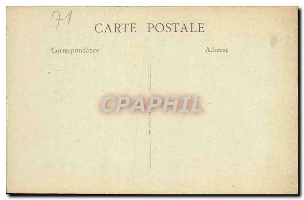 Capela da Piedade (Basílica) — Paray-le-Monial (S.-et-L.) — B.F., PARIS - Verso