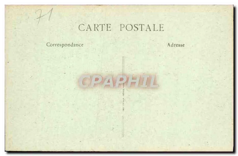 Paray-le-Monial (S.-et-L.) — Abside da Basílica — B.F., Paris - Verso