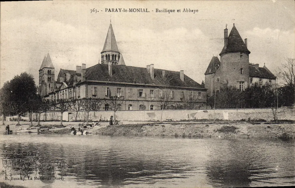 Paray-le-Monial - Basílica e Abadia — H. Bonamy, La Madeleine (Norte), n°363 - Frente