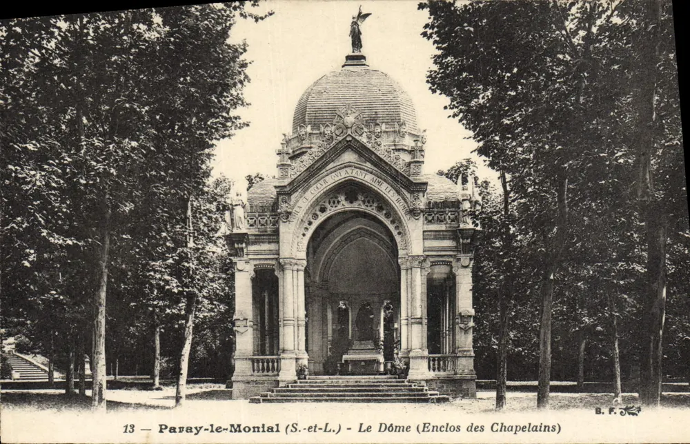 Paray-le-Monial — Der Dôme (Chapelle-Enceinte) — B.F. (Serie 13) - Vorderseite