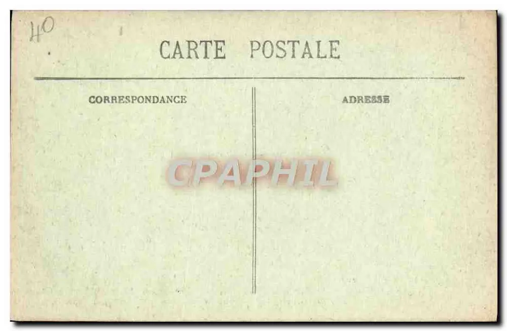 Intérieur de la Fontaine d'eau chaude - Source de la Nèhe (sulfatée calcique) - Bordeaux - Verso