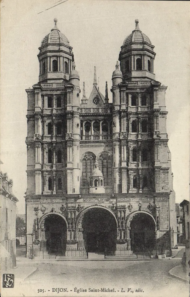 Dijon — Igreja de São Miguel — L. V., edição n° 505 - Frente