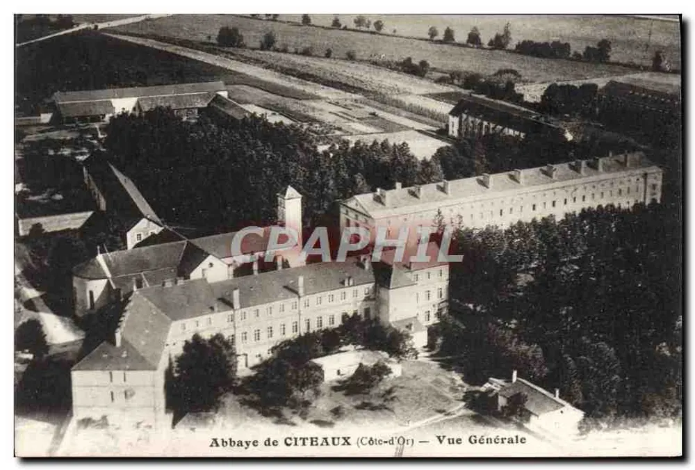 Abadia de CITEAUX (Côte-d'Or) — Vista Geral - Frente