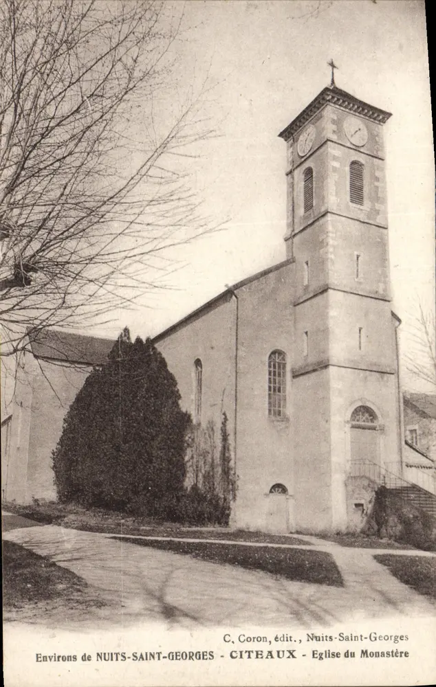 Citeaux - Kirche des Klosters — Umgebung von Nuits-Saint-Georges — C. Coron, Verlag - Vorderseite