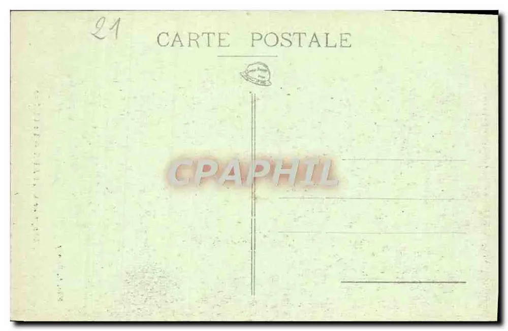 Abadia de CITEAUX — O Claustro — Edit. L. Bernuy - Verso