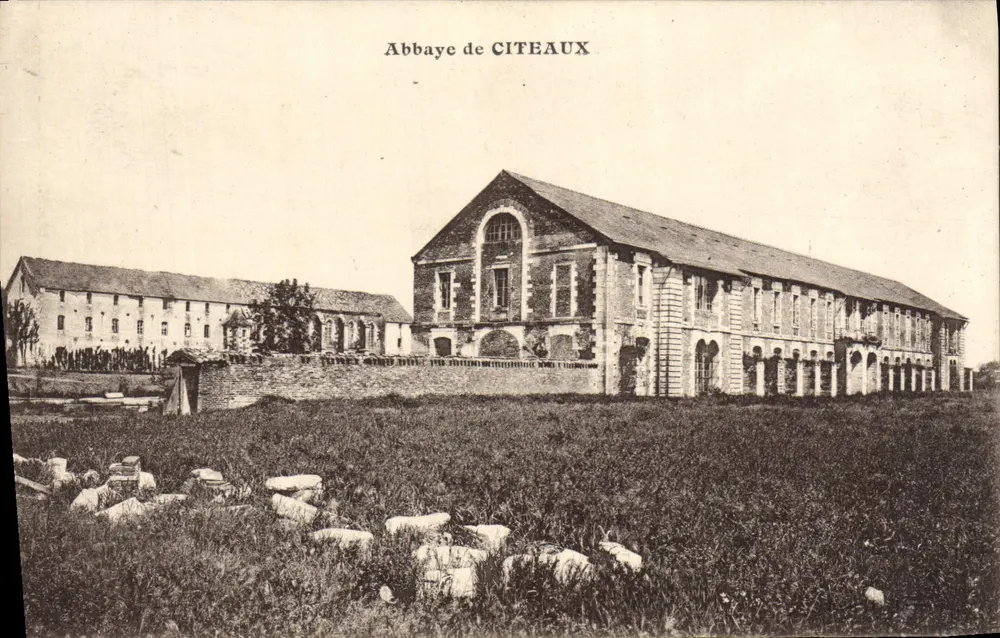 Abadia de Citeaux — vista da abadia e de seus edifícios — n°24 - Frente
