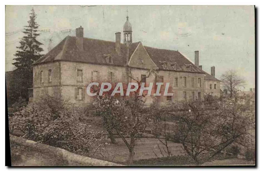 Saulieu — Das Krankenhaus errichtet 1736 — Verlag unbekannt - Vorderseite
