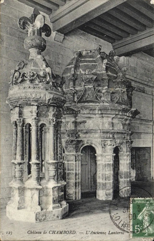 Castelo de CHAMBORD — A Velha Lanterna — Editor não identificado, n° 123 - Frente
