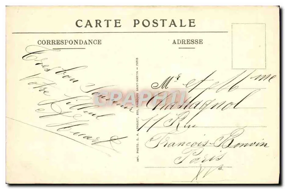 Bazeilles — O Ossuário — Dubois, editor - Verso
