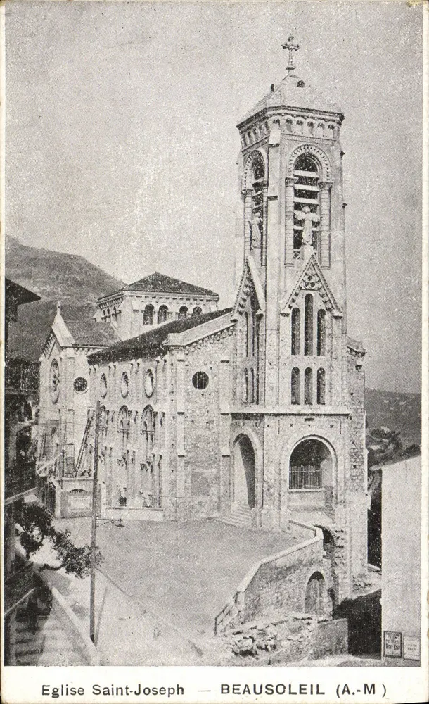 Igreja de São José — Beausoleil (A.-M) - Frente