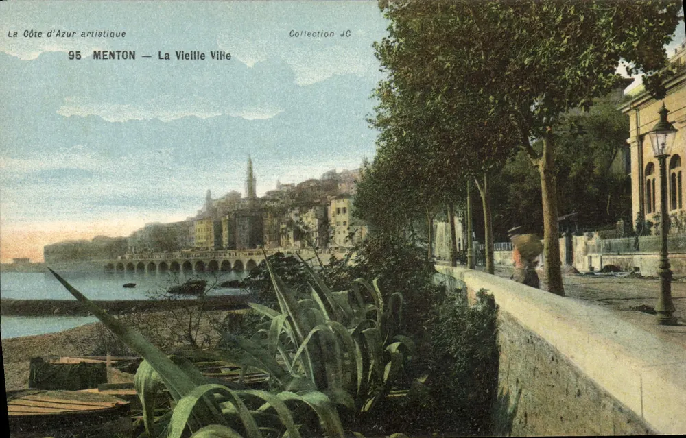 Menton — A Velha Cidade — Coleção JC - Frente