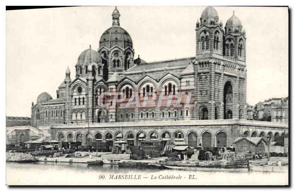 Marselha — A Catedral — EL. - Frente