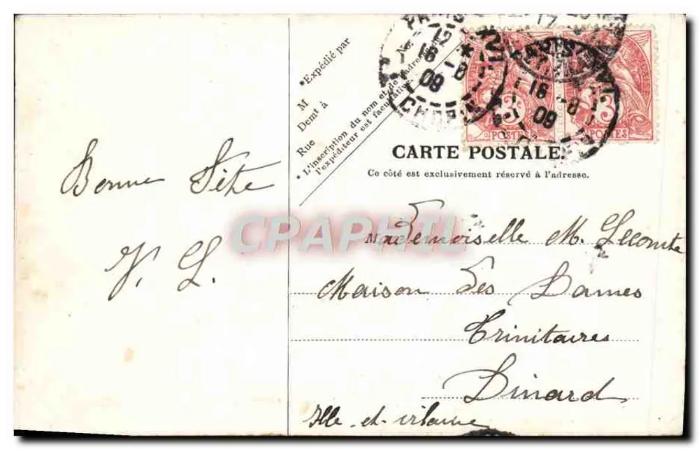 San-Salvador — Terraza de los Pinos — L. L. Page - Reverso