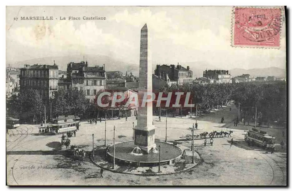 Marselha - A Praça Castellane — Guende fot. — n°27 - Frente