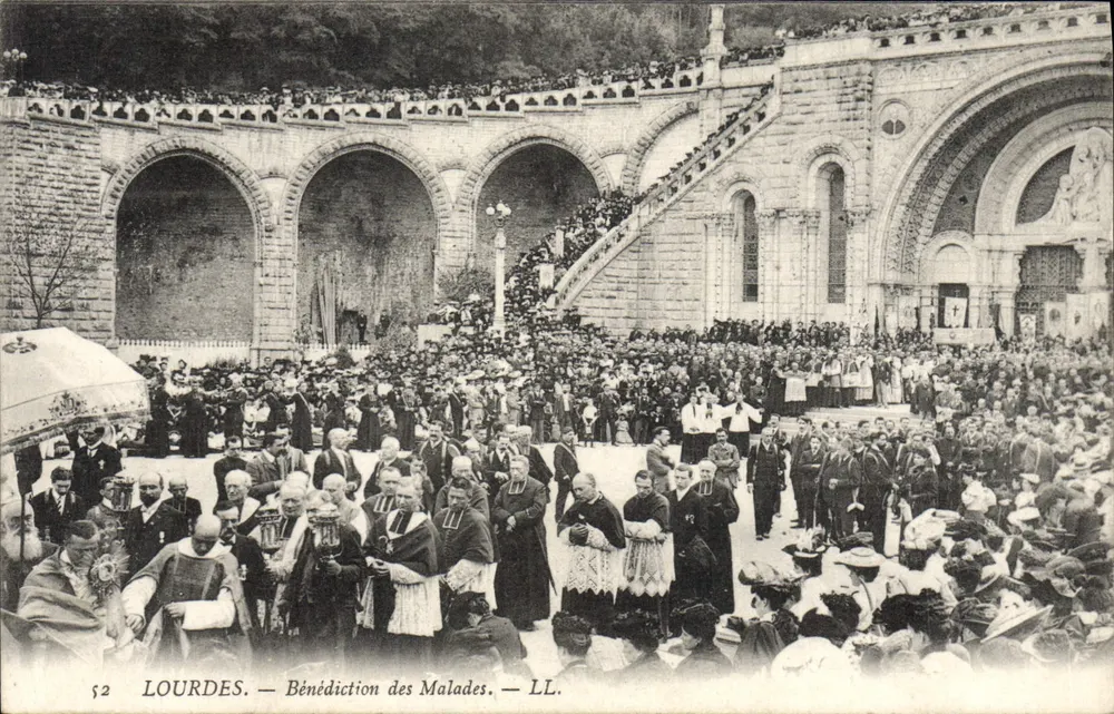 Lourdes — Bênção dos Doentes — LL. - Frente