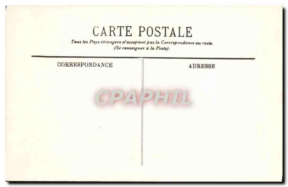 Bordeaux — Die Ruinen des Palais Gallien 3. Jahrhundert — L.L. - Rückseite