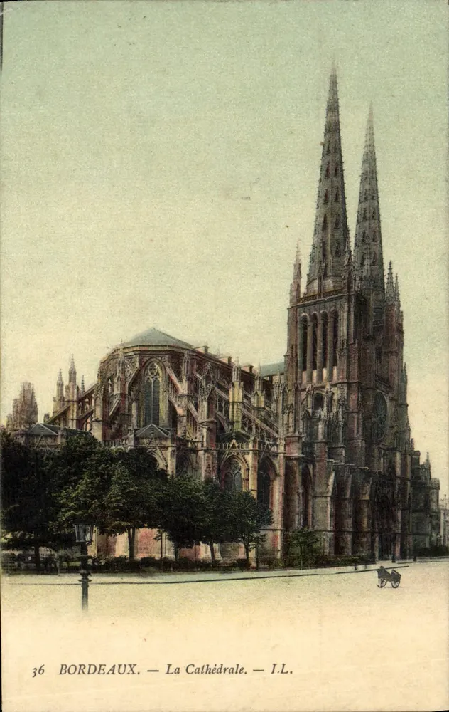 Bordeaux — A Catedral — I.L. - Frente