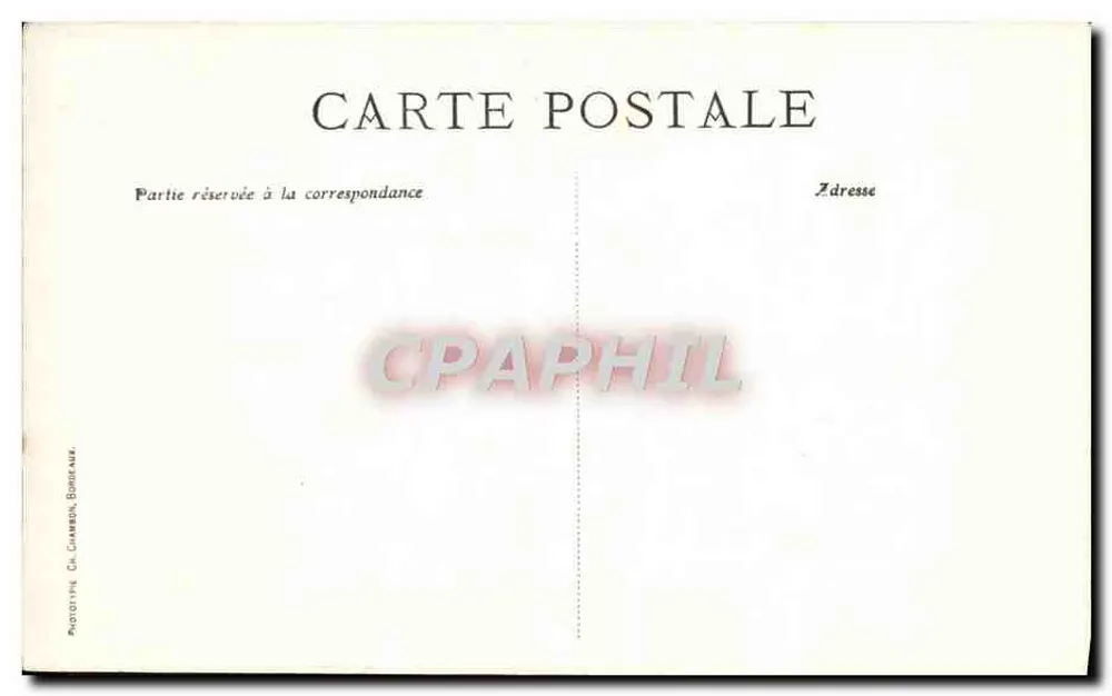 Bordeaux — Kerk van Sint-Bruno — C. B. — n° 104 - Achterkant