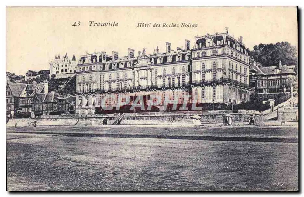 Trouville — Hôtel des Roches Noires — éditeur inconnu, n° 43 - Recto