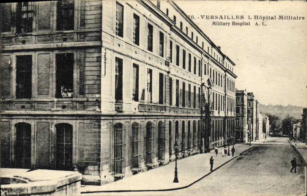 Versailles - L'Hôpital Militaire — A. L. — n° 170 - Recto