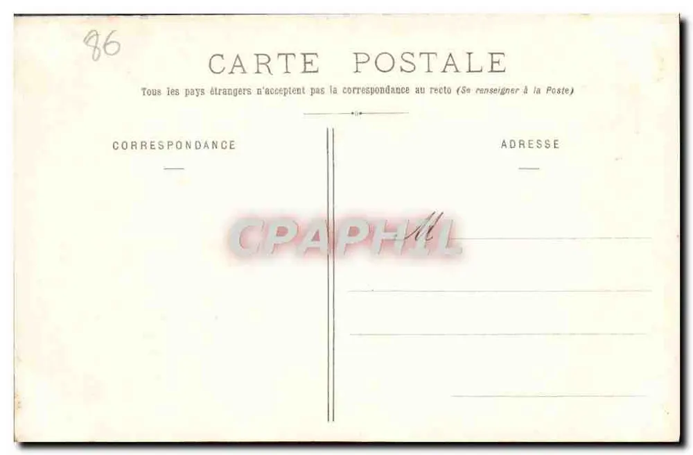 Poitiers — Äußere des Kirchens von Sainte-Radegonde — n°157 - Rückseite