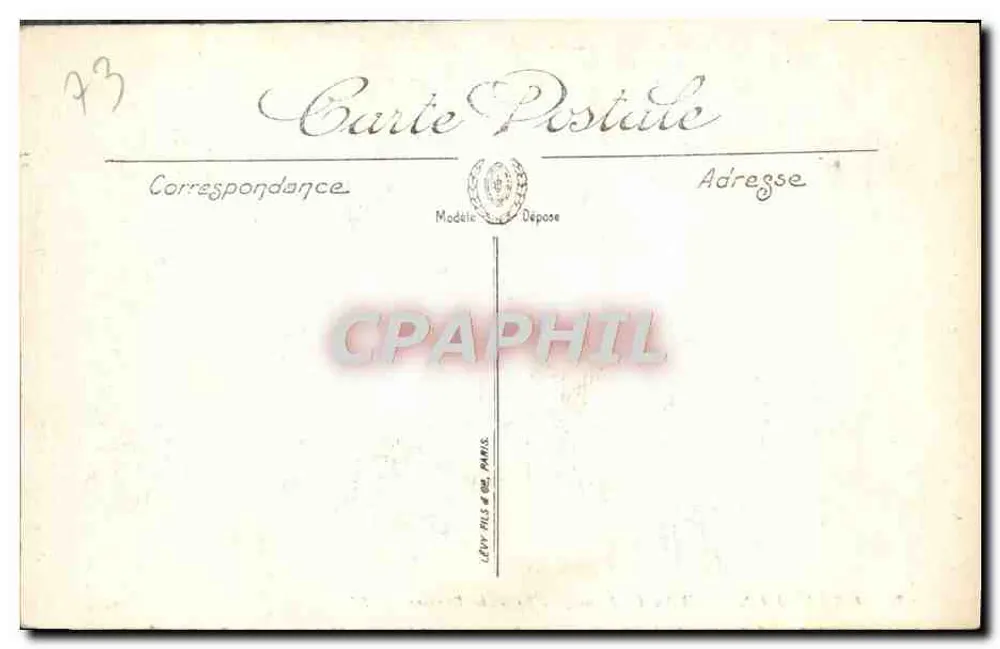 Aix-les-Bains — Villa des Fleurs — Salle de Baccara — LL. - Verso