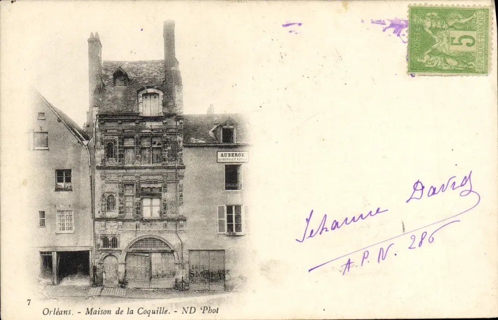 Orléans - Maison de la Coquille - ND Phot - Front