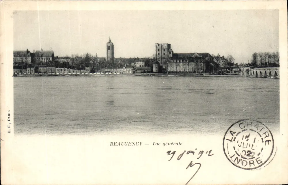 Beaugency — Vista geral — B.F. Paris - Frente