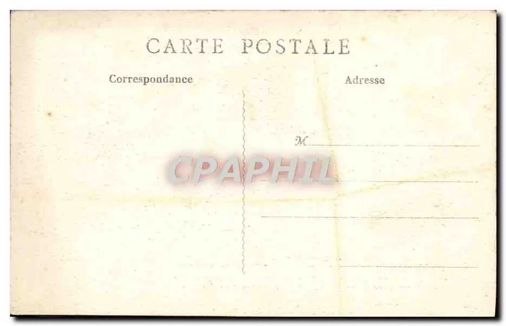 Arras — Igreja de São João Batista destruída — Guerra 1914-1915 — Édit. Louis Racquet, Paris - Verso