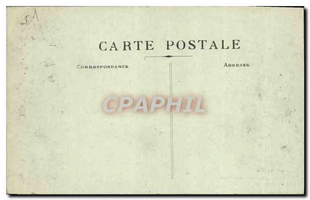 Divonne-les-Bains — Alley and Falls of Divonne — A. Baud, Annécy, n° 1782 - Back