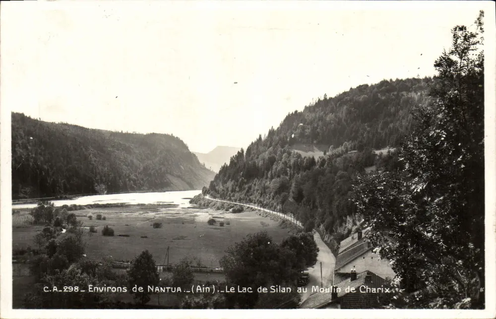 Umgebung von Nantua (Ain) — See Silan am Mühle von Charix — C.A.-298 — Edition La Géogne, Lyon - Vorderseite
